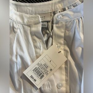 Brand new white tunic top